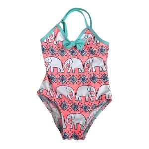 Floatimini Elephant Print One Piece Swimsuit
